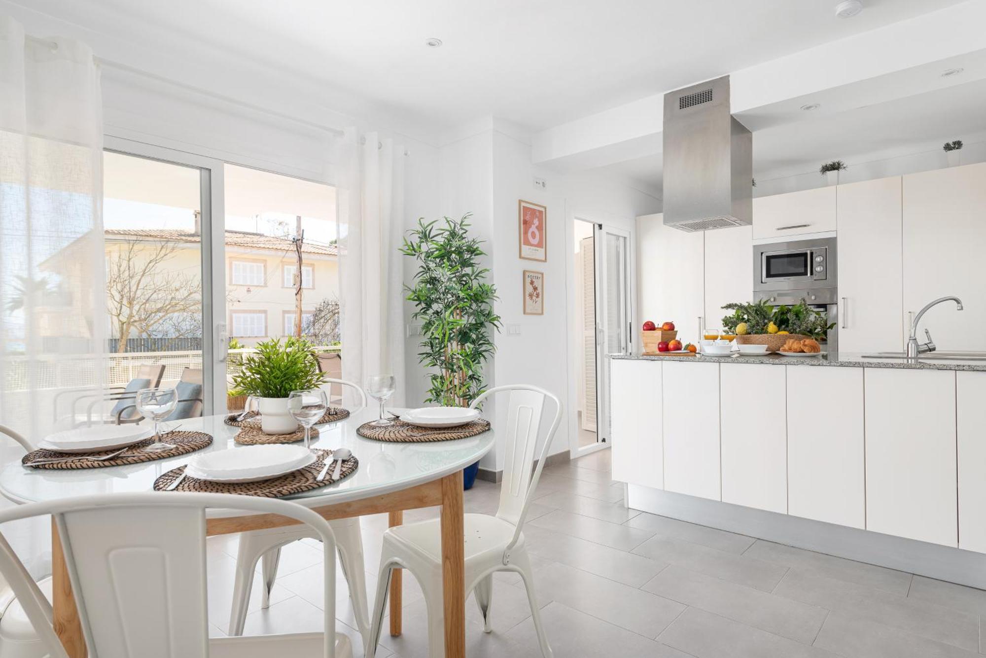 Apartamento Concha Junto A Playa, Clavells 1 1Er D 알쿠디아 외부 사진