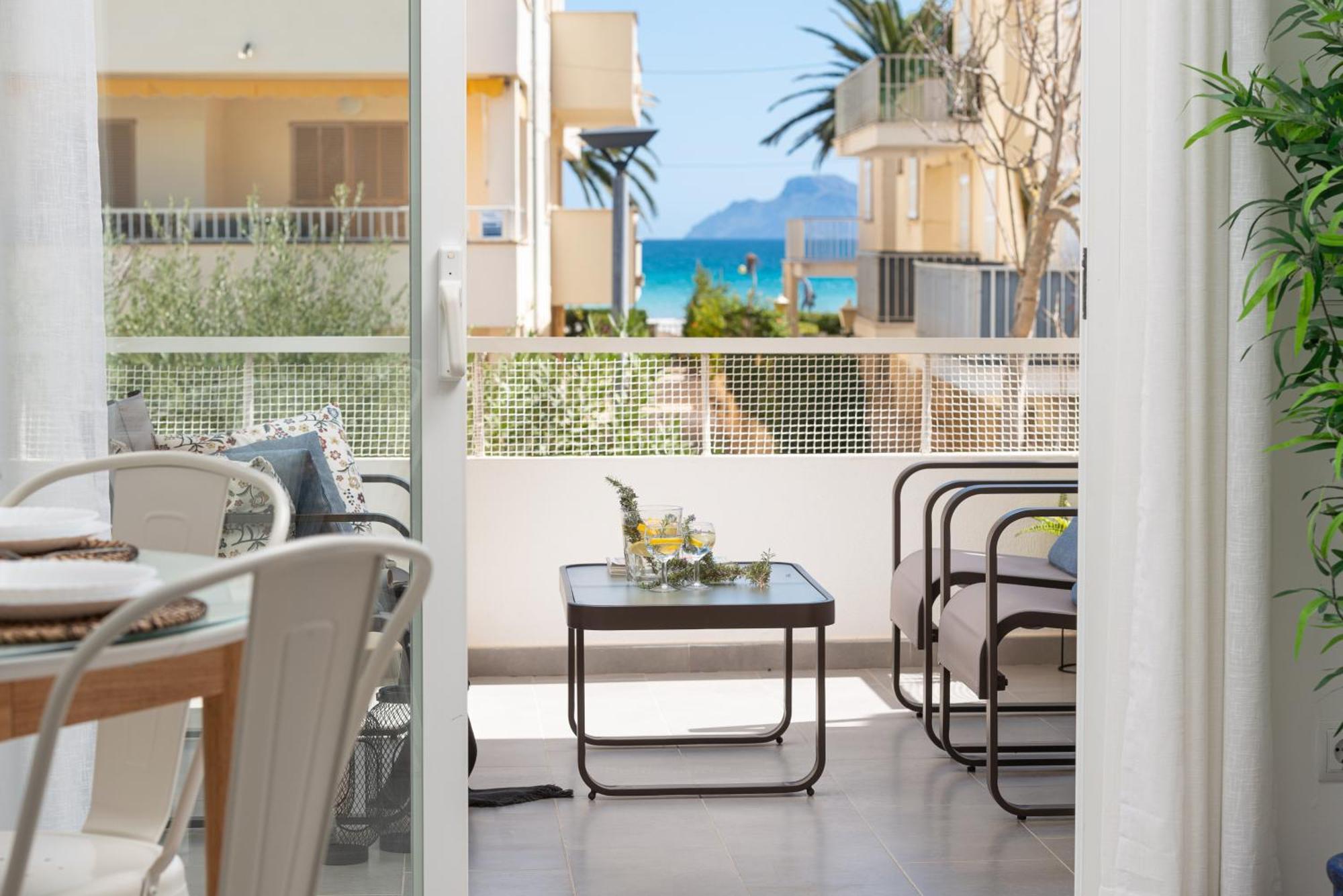 Apartamento Concha Junto A Playa, Clavells 1 1Er D 알쿠디아 외부 사진